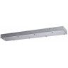 База ODEON LIGHT BASE L-VISION ODL24 317 7X для линии SCROW, SHINY /82х15см металл, серебристый 5058/SL